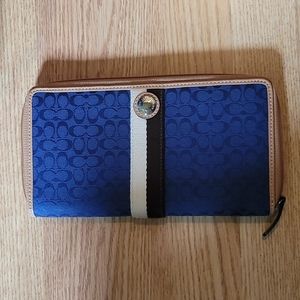 Coach travel wallet/passport holder